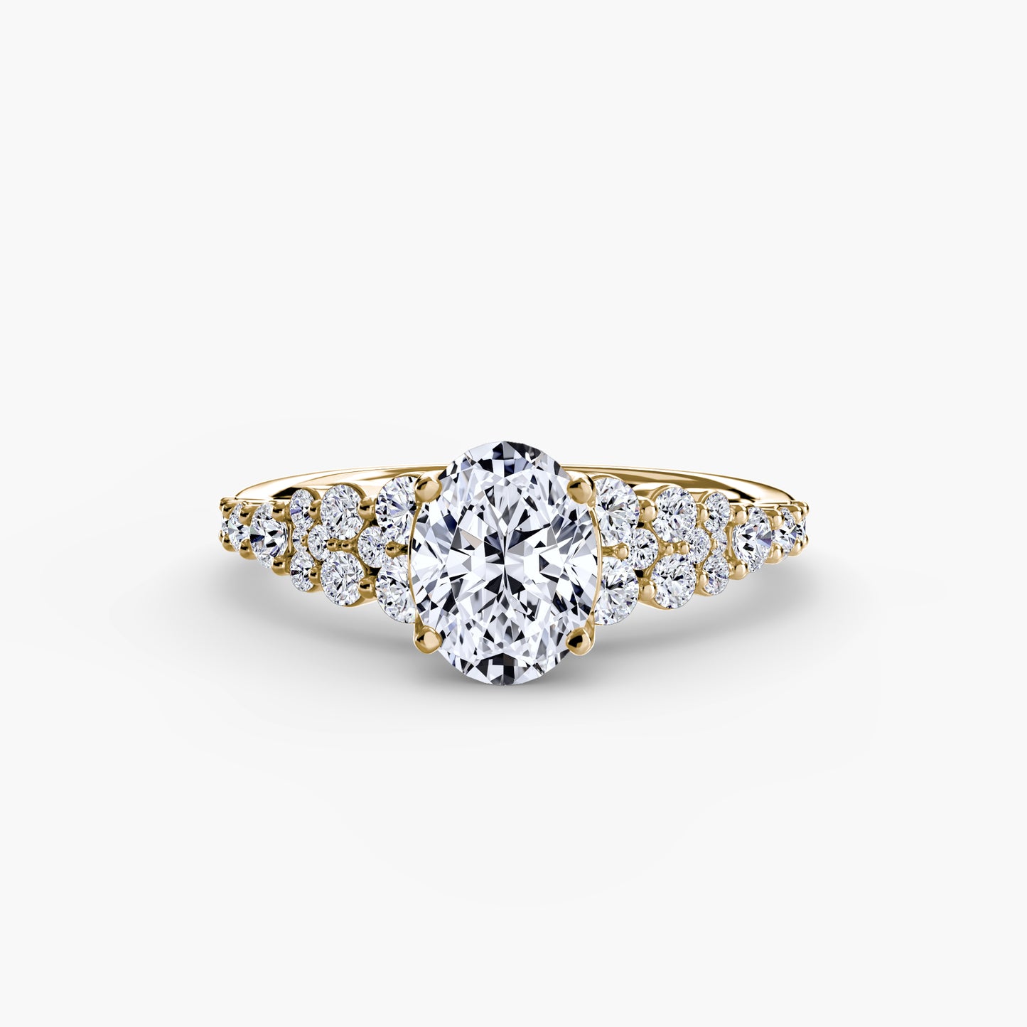 2.3mm | Celestial Cluster Engagement Ring