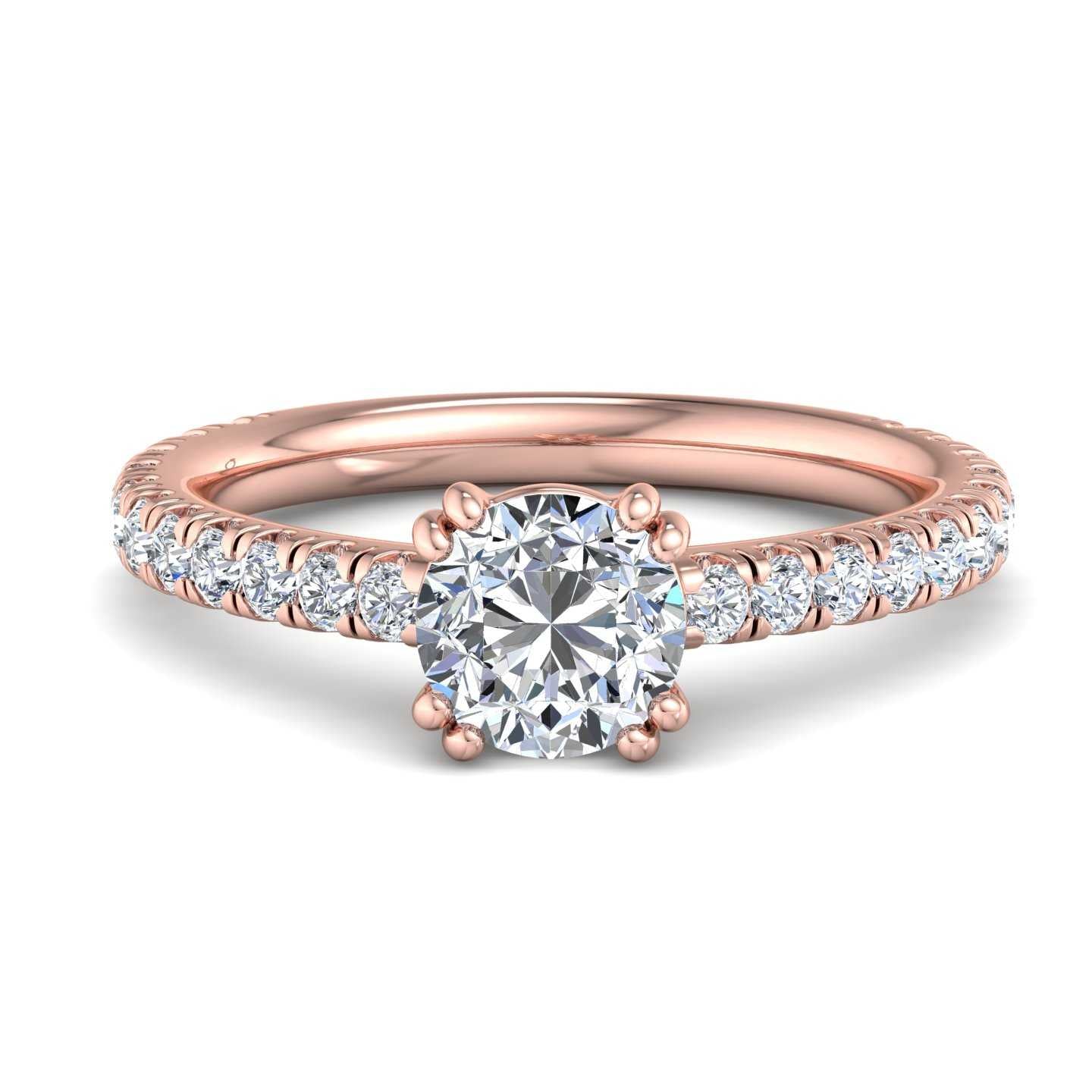 Classic Accented Engagement Ring