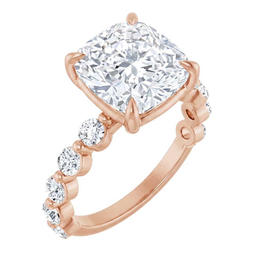 rose-gold cushion (angle 1)