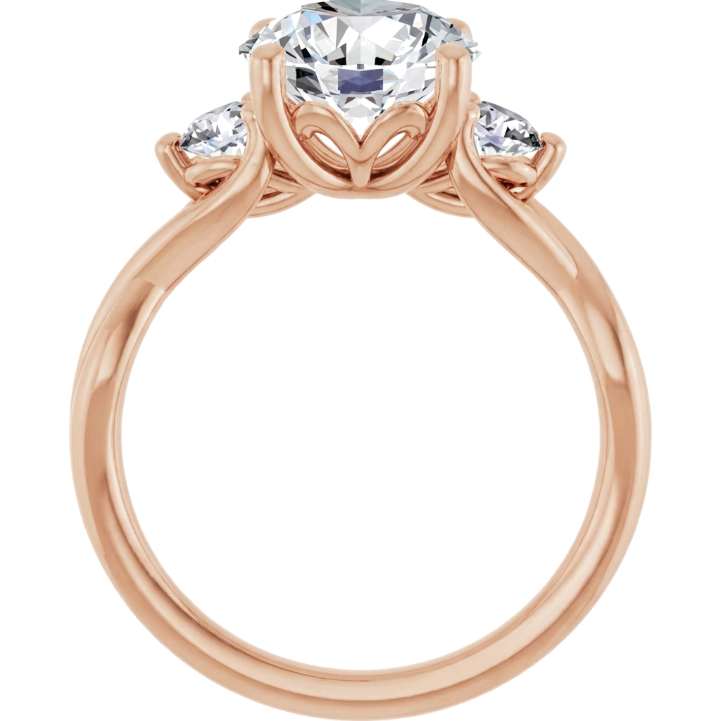 rose-gold cushion (angle 2)