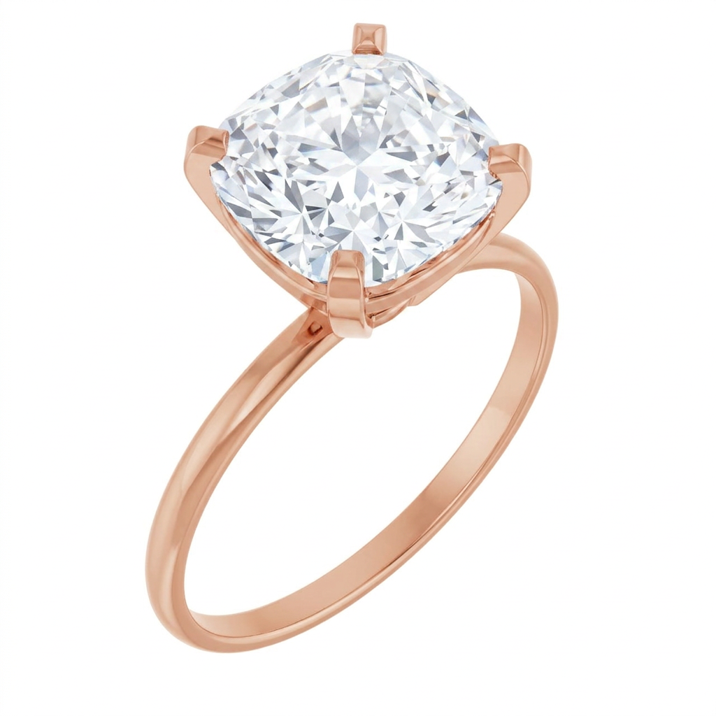 rose-gold cushion