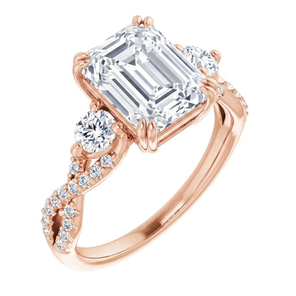 rose-gold emerald (angle 1)