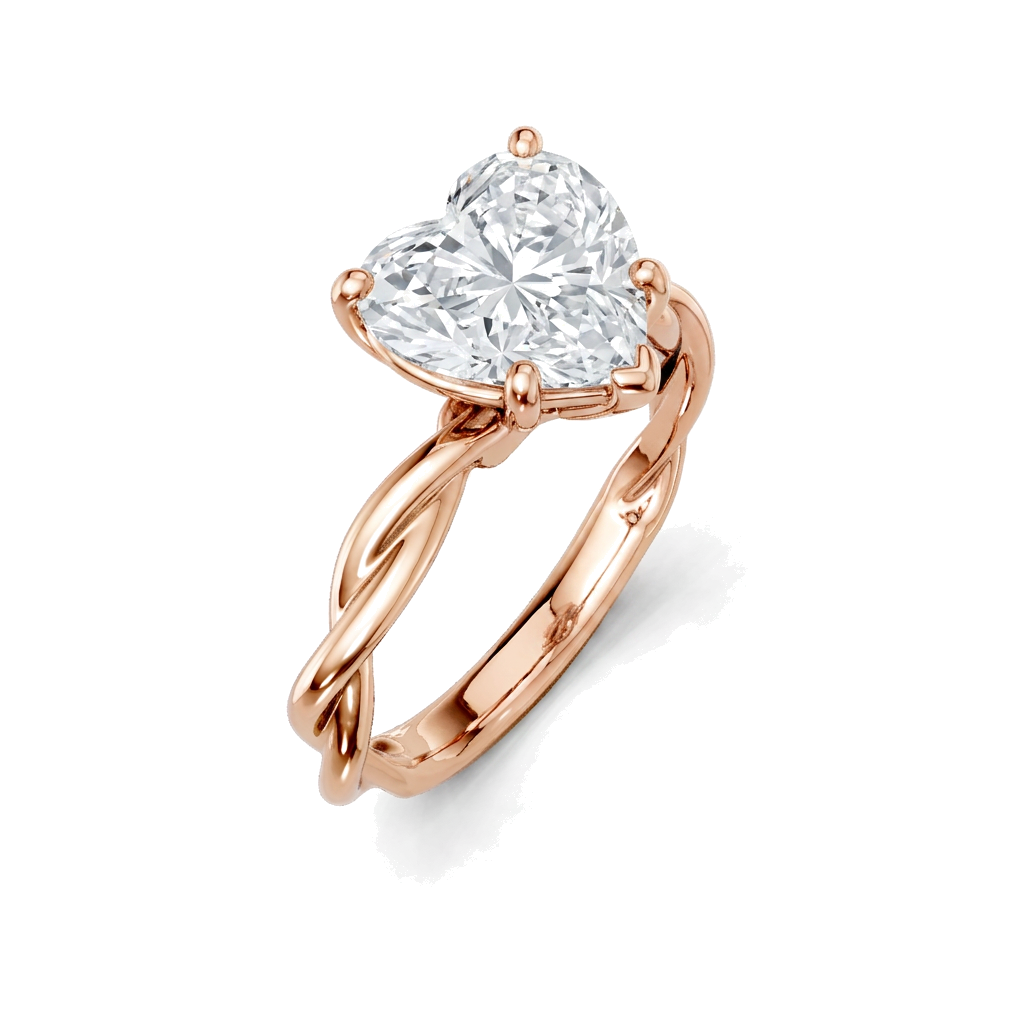 rose-gold heart (angle 1)