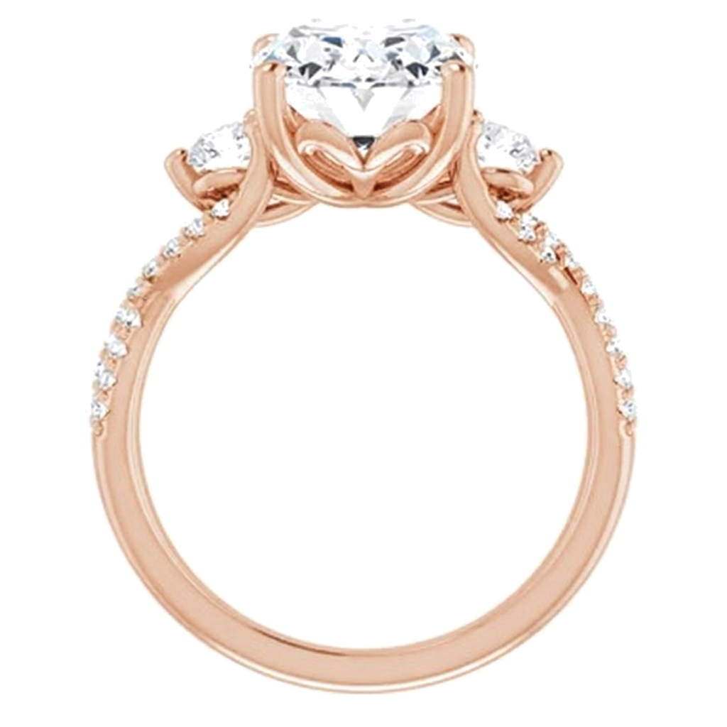 rose-gold heart