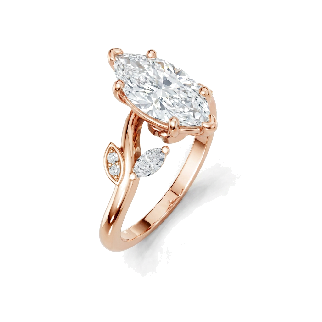 rose-gold marquise (angle 1)