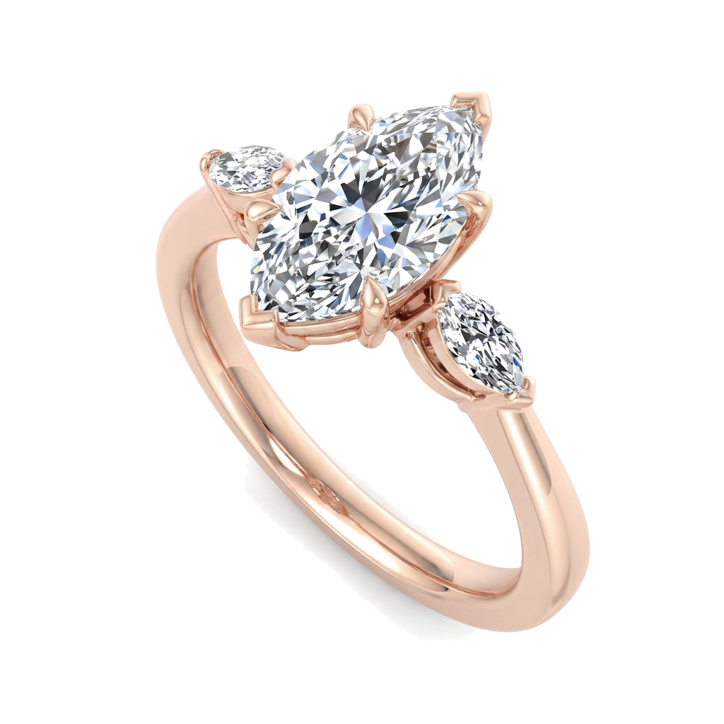 rose-gold marquise (angle 1)