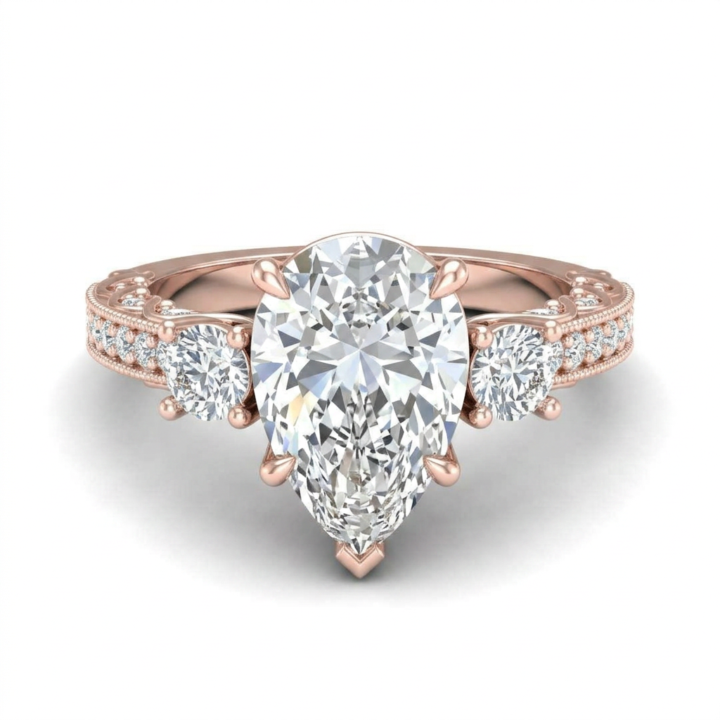 rose-gold pear