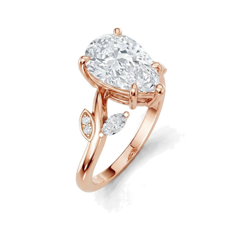 rose-gold pear (angle 1)