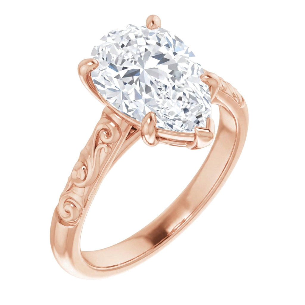 rose-gold pear (angle 1)