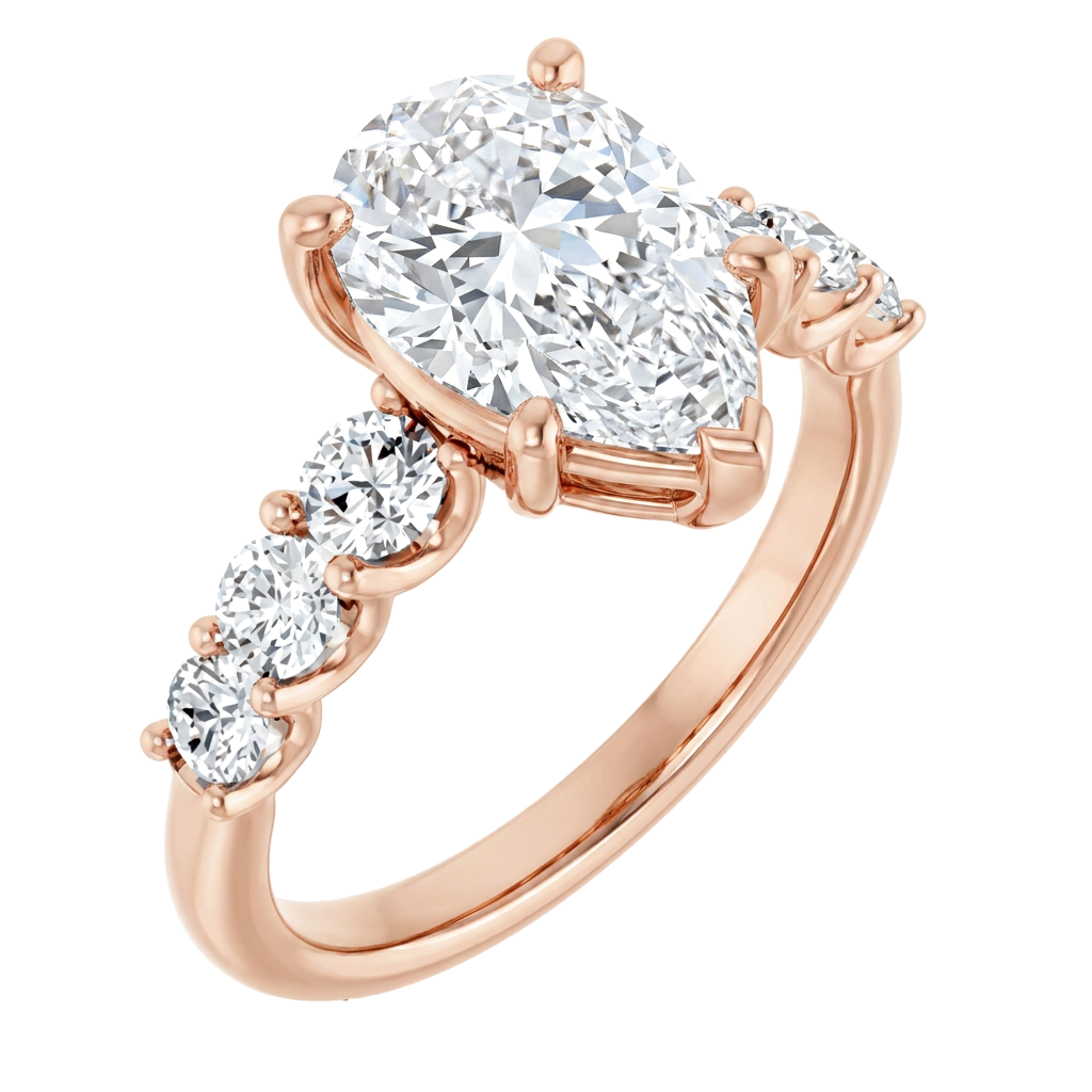 rose-gold pear (angle 1)