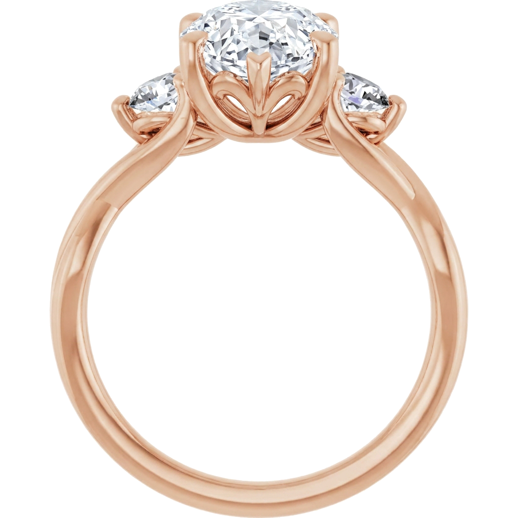 rose-gold pear (angle 2)