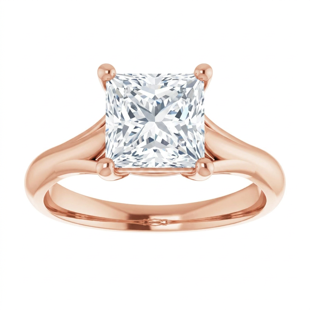 Rhoda 2.3mm Solitaire Engagement Ring
