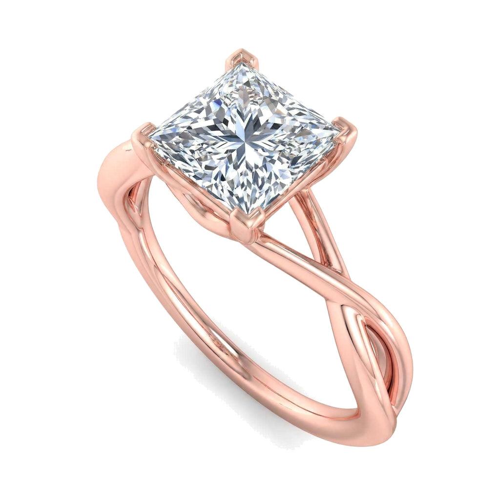 rose-gold princess (angle 1)