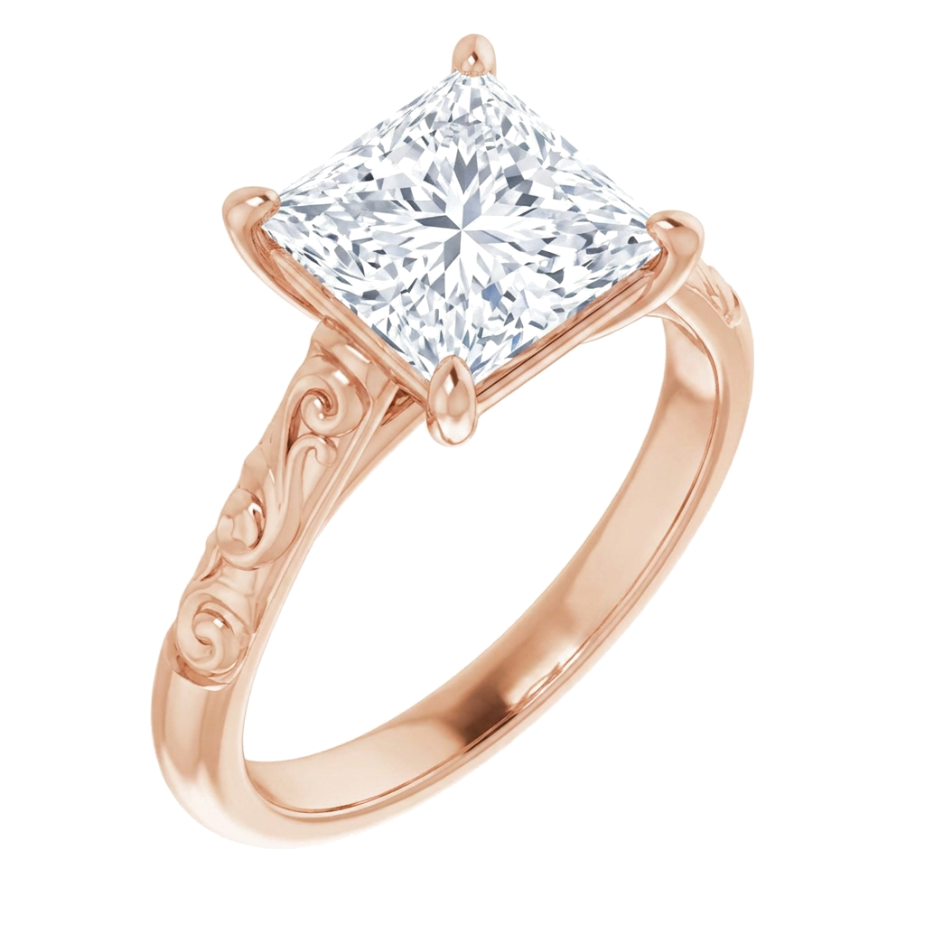 rose-gold princess (angle 1)