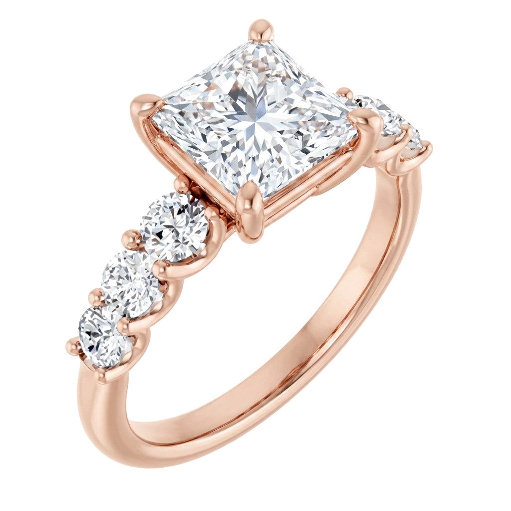 rose-gold princess (angle 1)