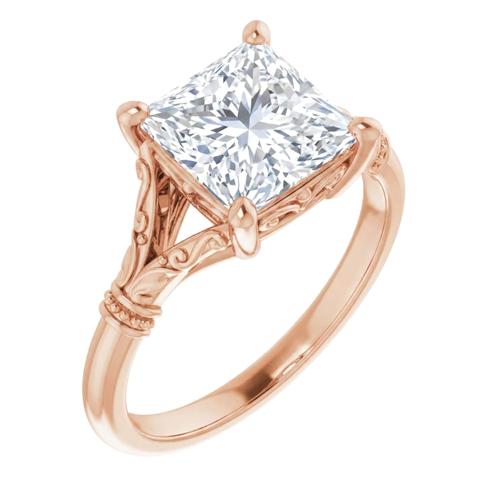 rose-gold princess (angle 1)