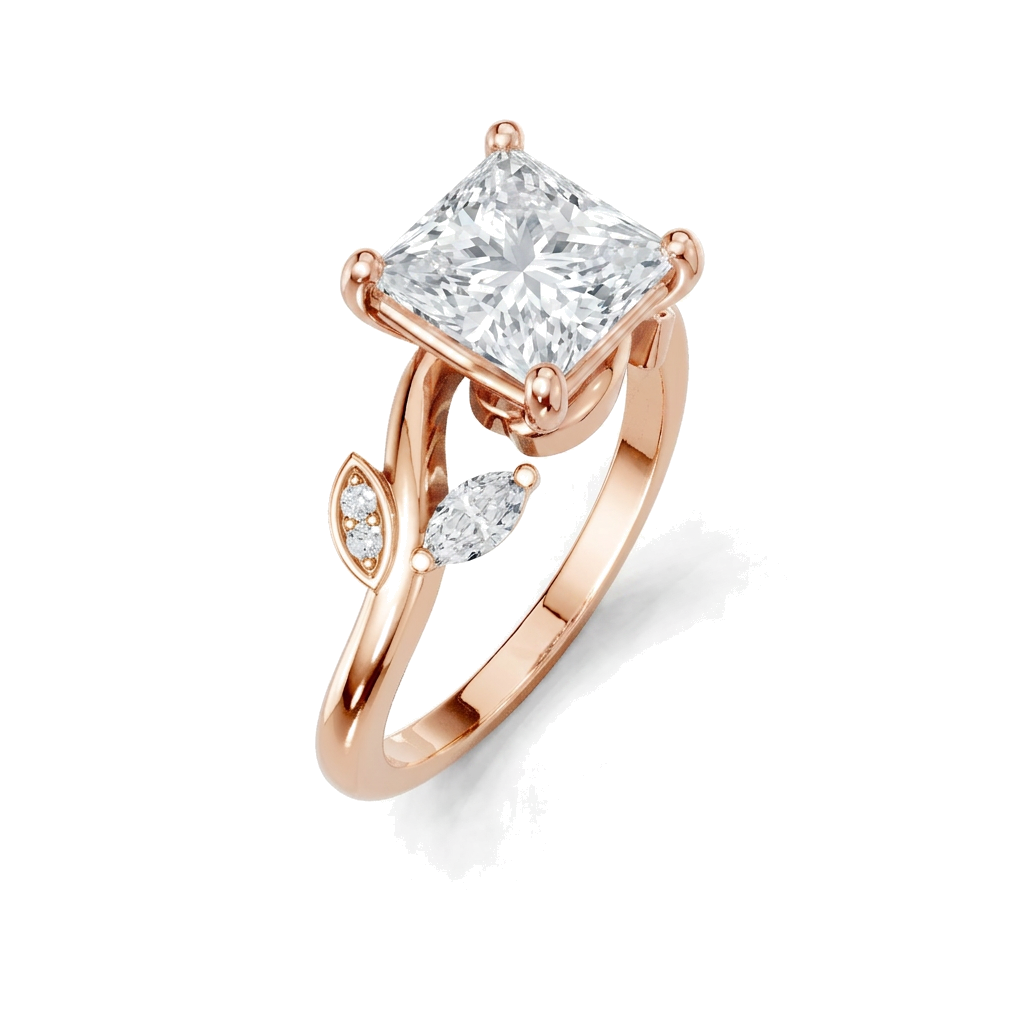 rose-gold princess (angle 1)