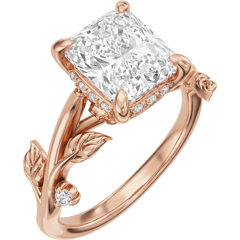 rose-gold radiant