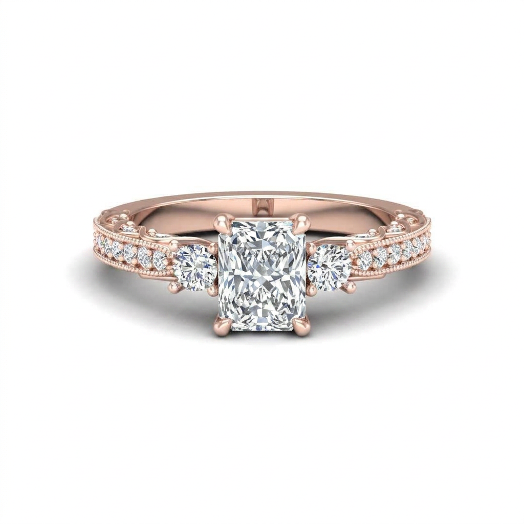 rose-gold radiant