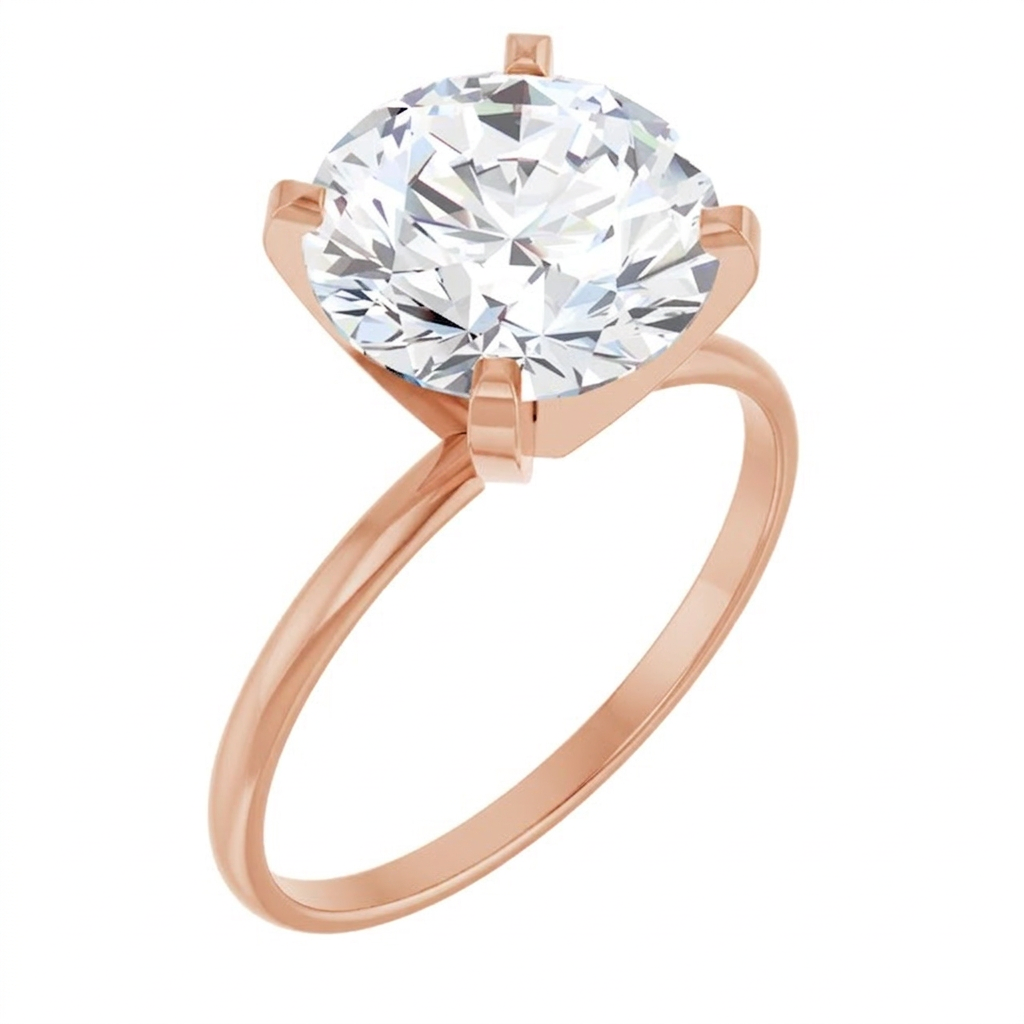 rose-gold round