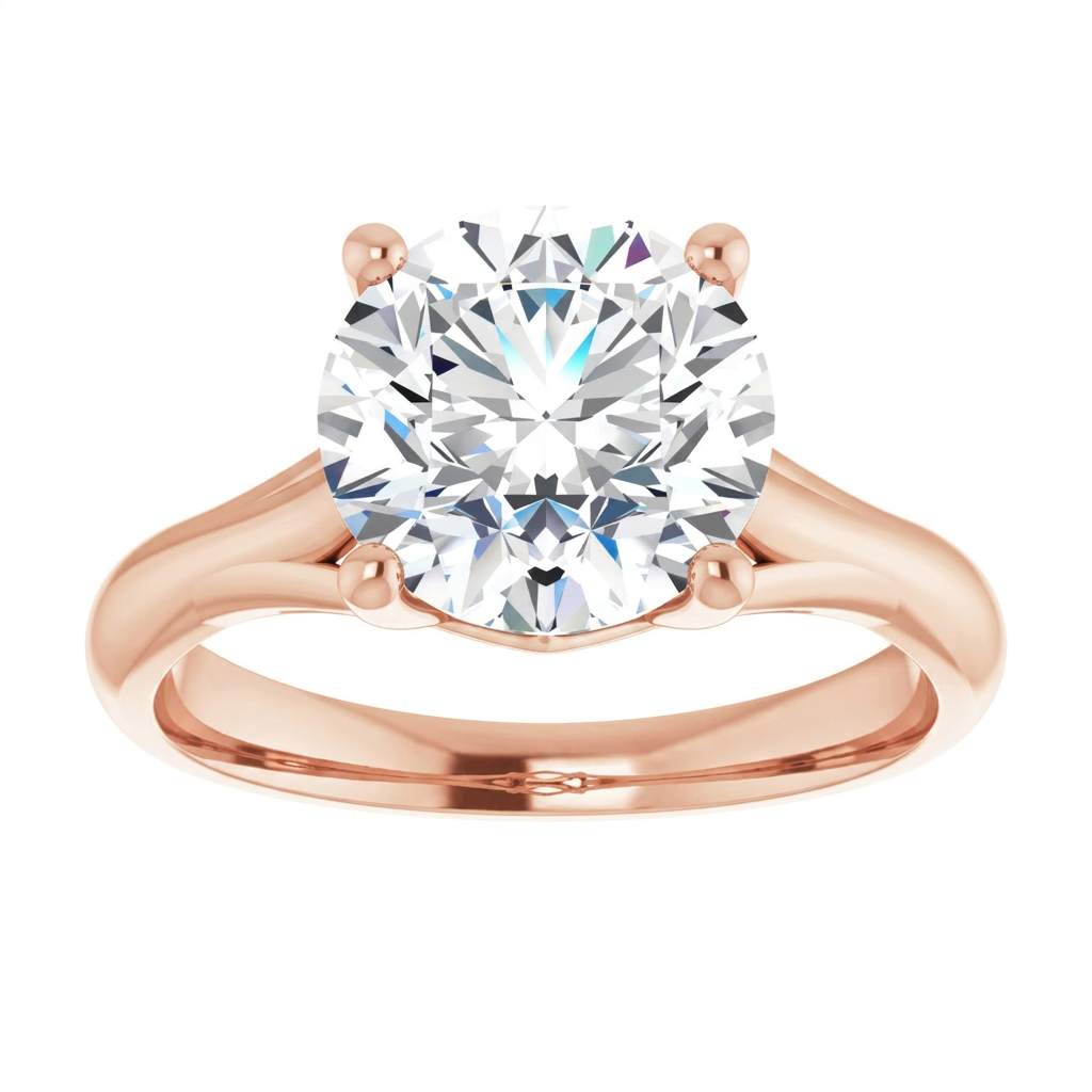 Rhoda 2.3mm Solitaire Engagement Ring