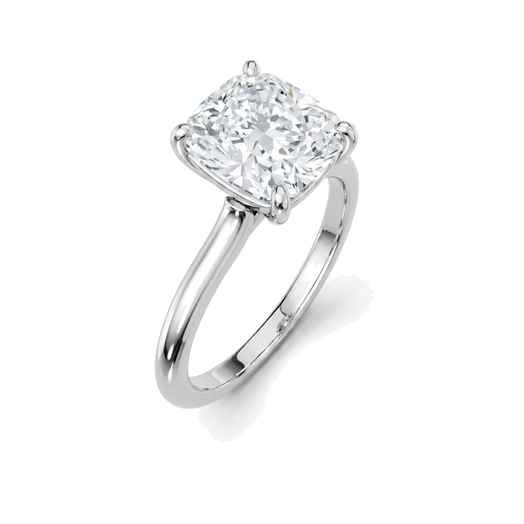 white-gold cushion (angle 1)