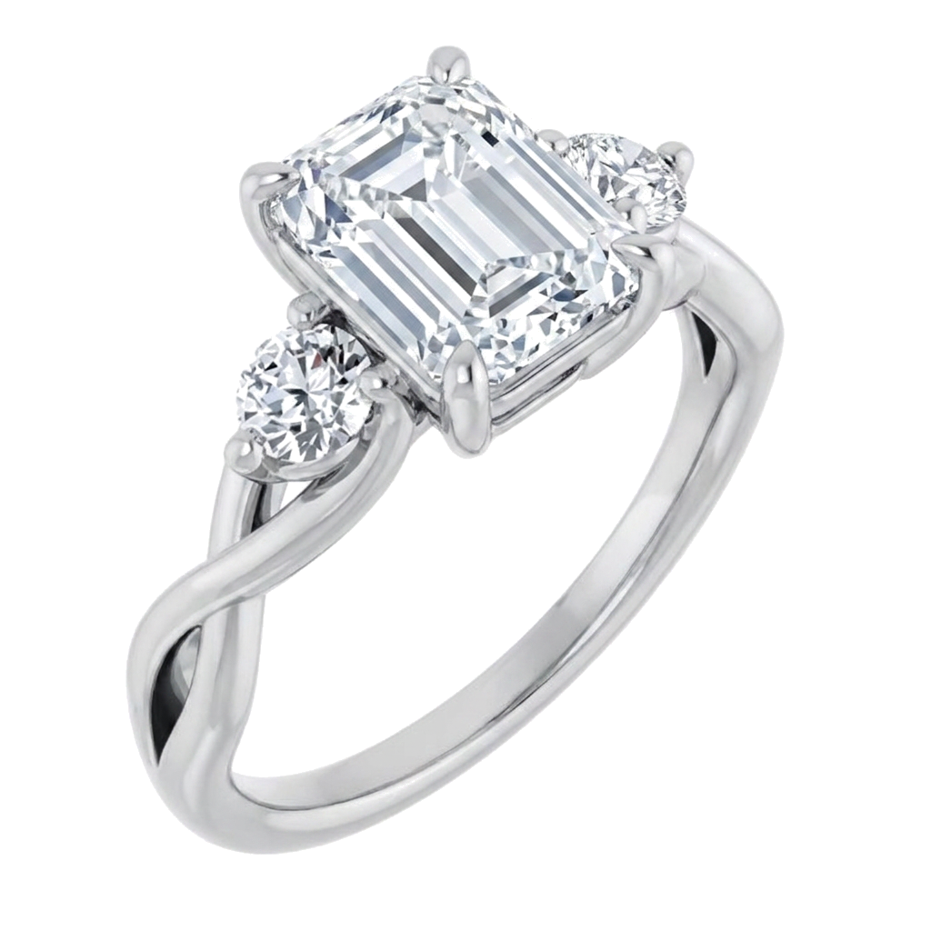 white-gold emerald (angle 1)