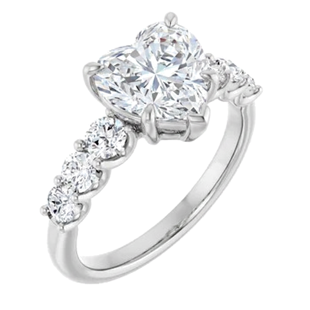 white-gold heart (angle 1)