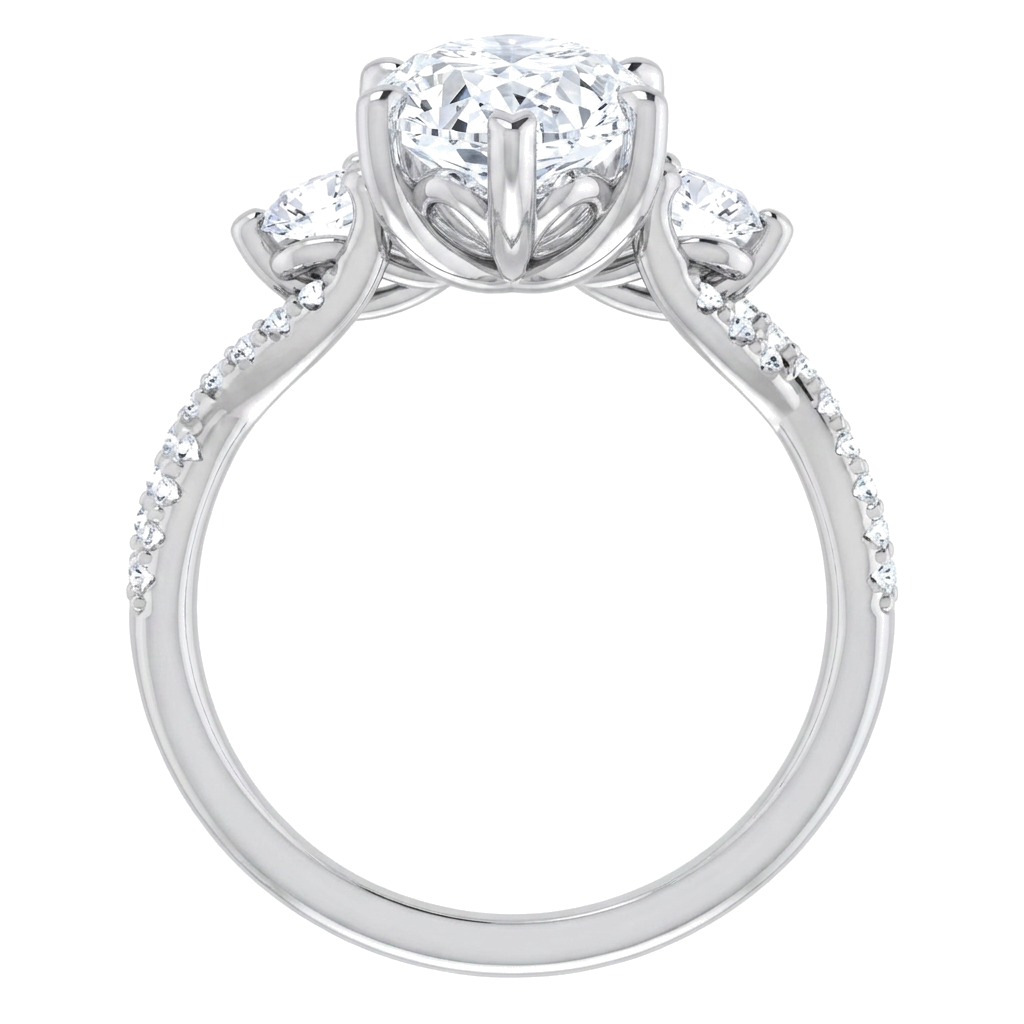 white-gold marquise