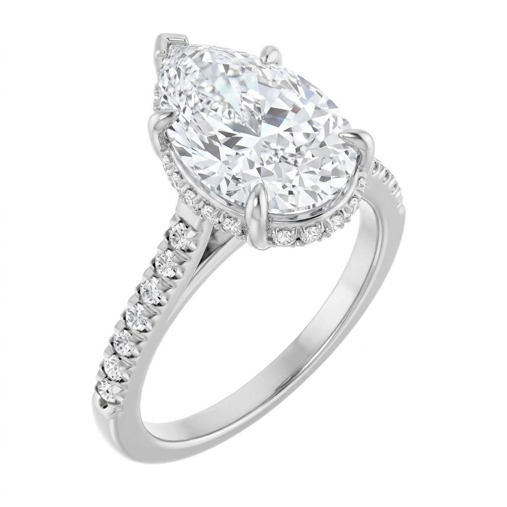 white-gold pear