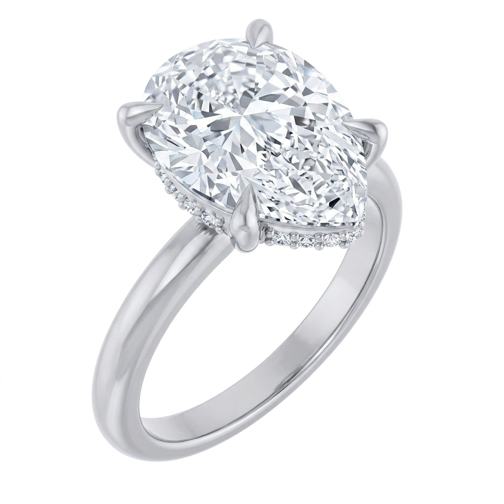 white-gold pear