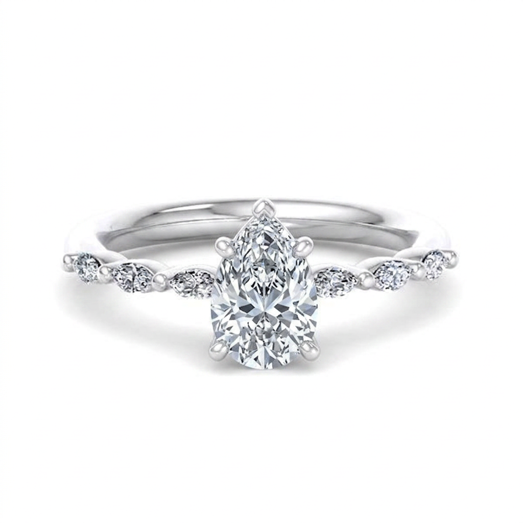 white-gold pear
