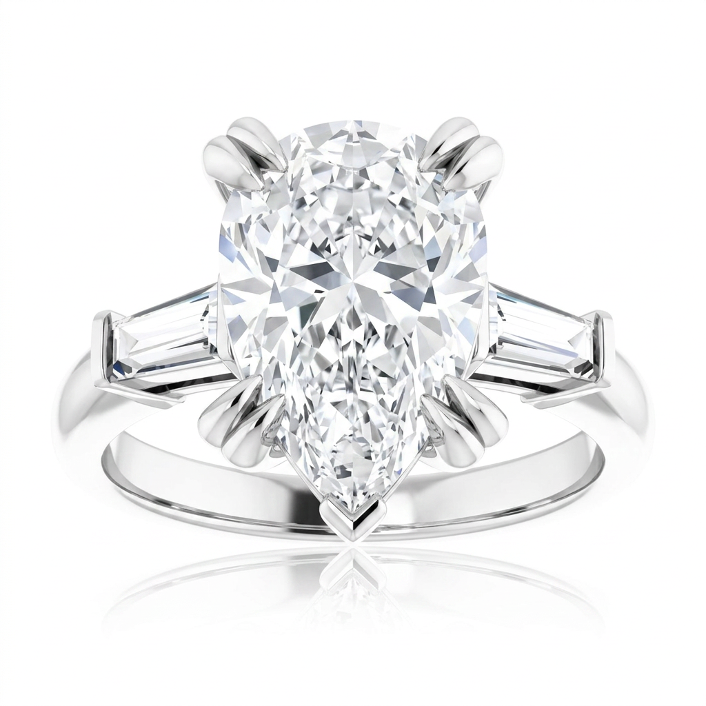 white-gold pear