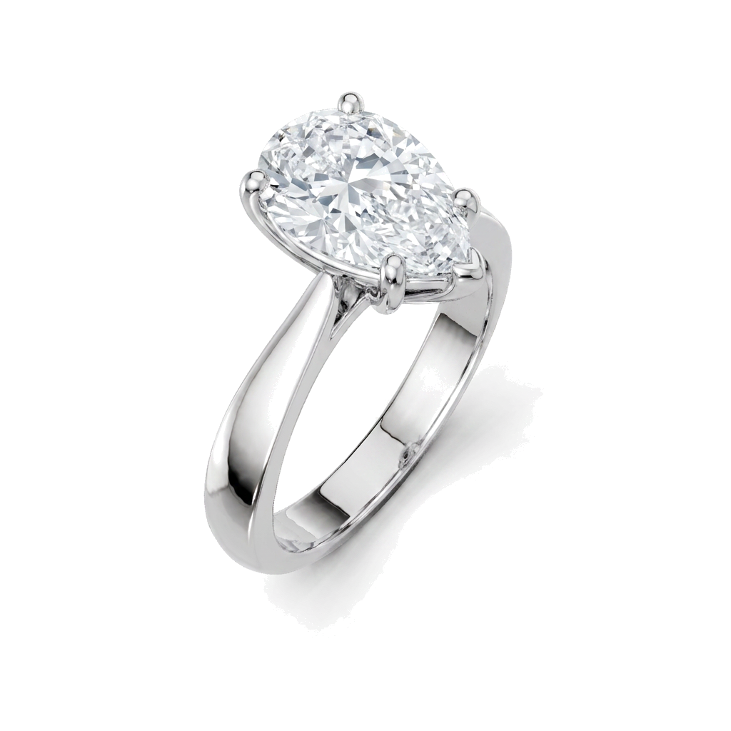 white-gold pear (angle 1)