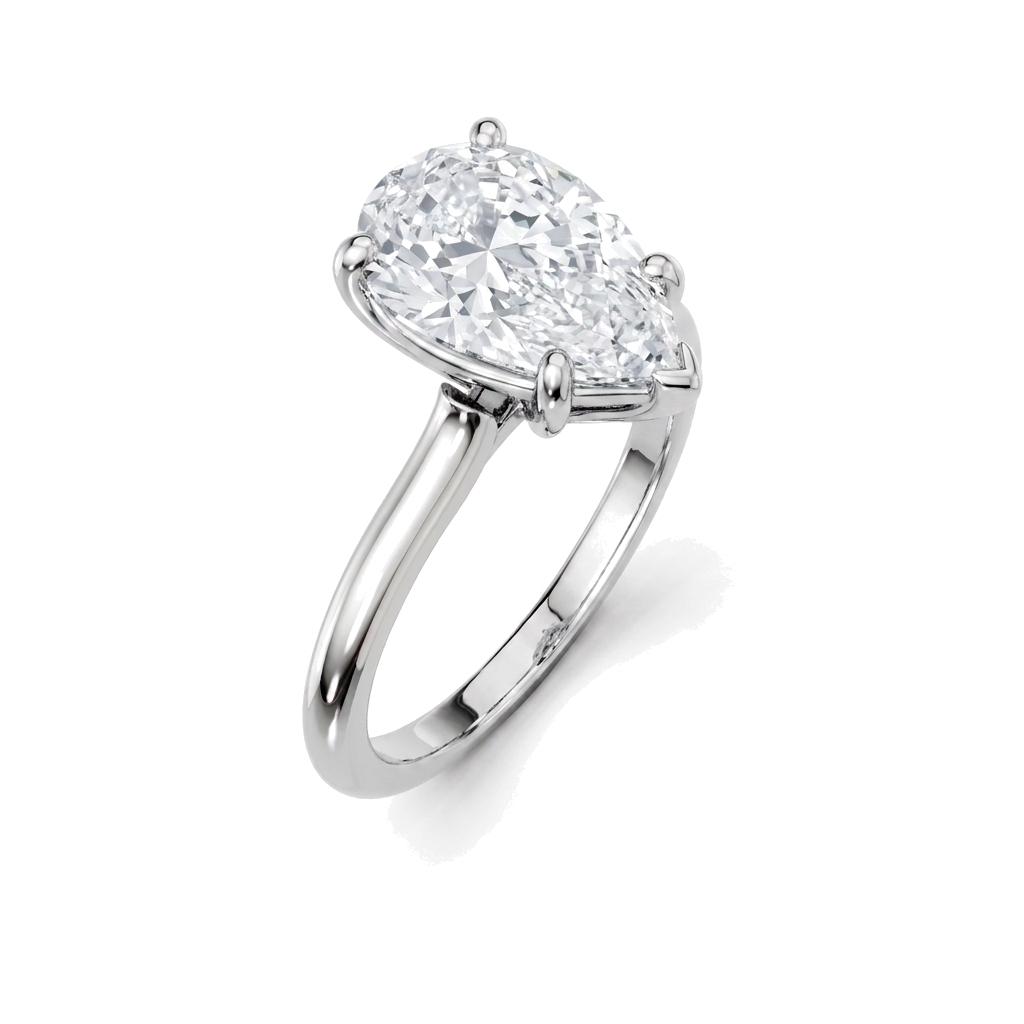 white-gold pear (angle 1)