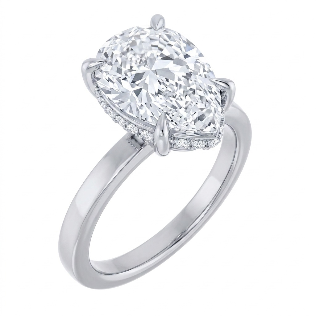 white-gold pear