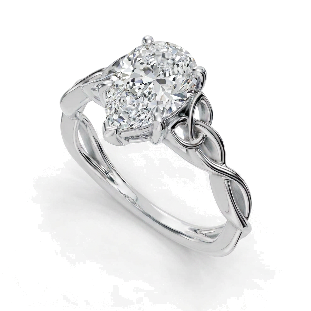 white-gold pear