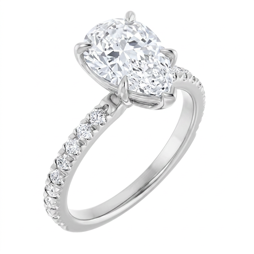 white-gold pear