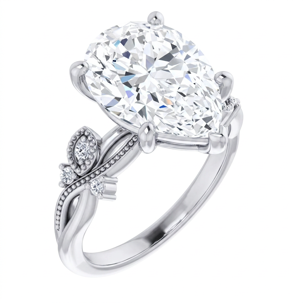 white-gold pear