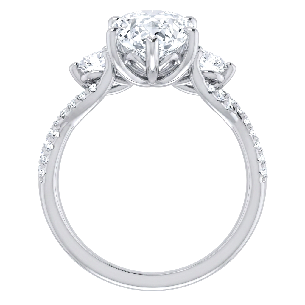 white-gold pear