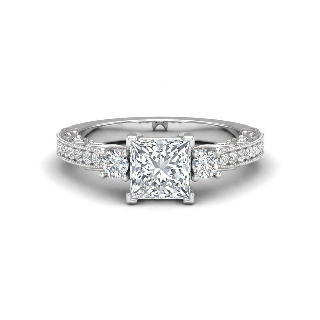 white-gold princess