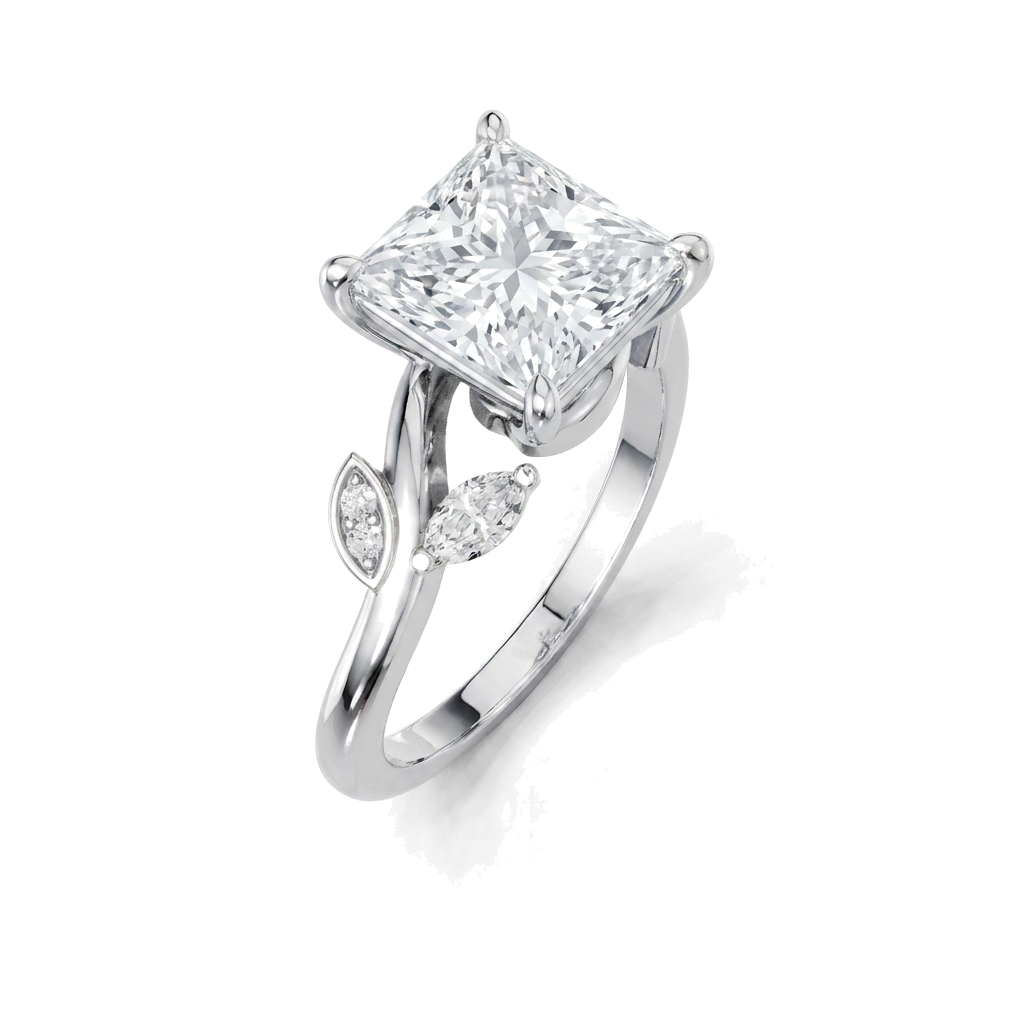 white-gold princess (angle 1)