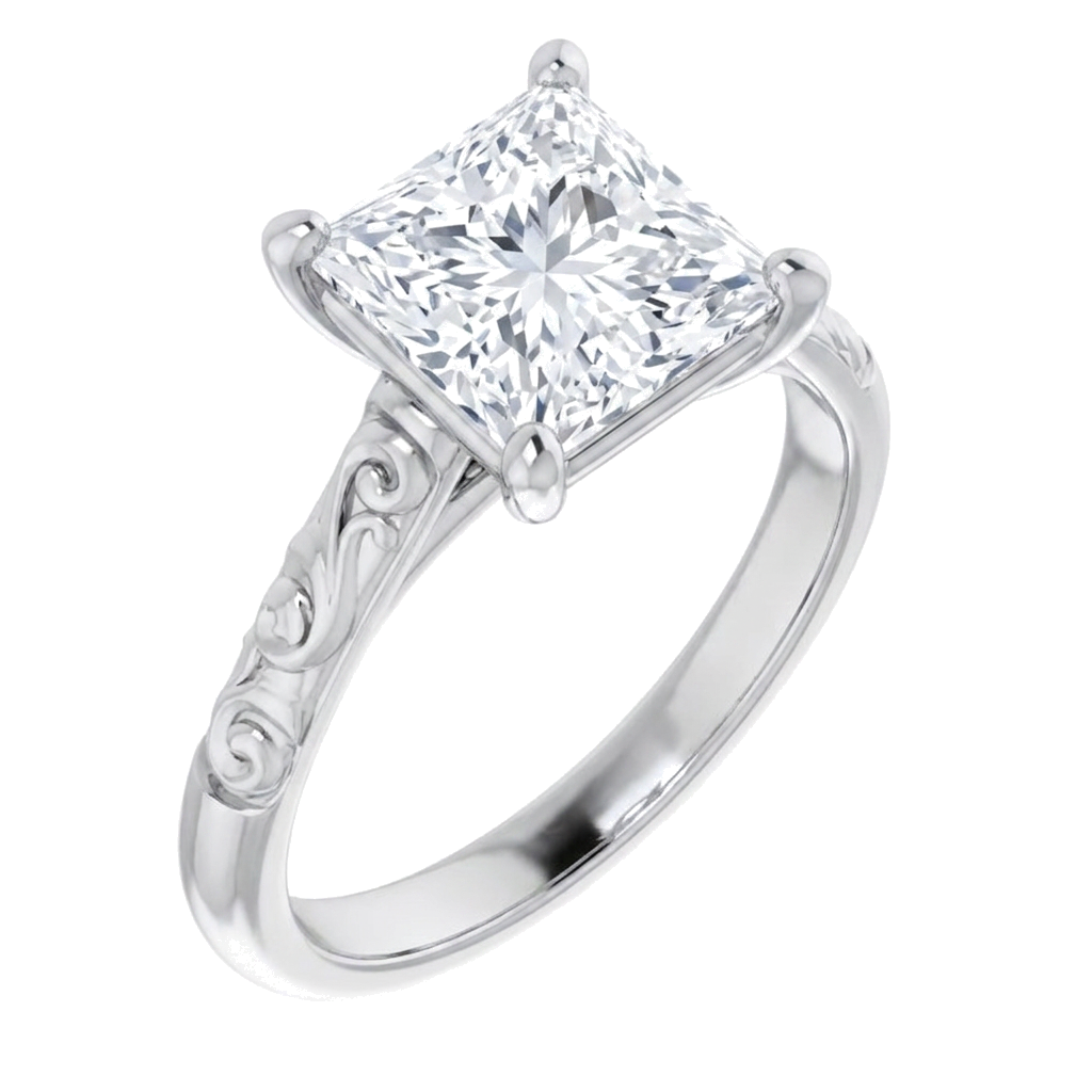 white-gold princess (angle 1)