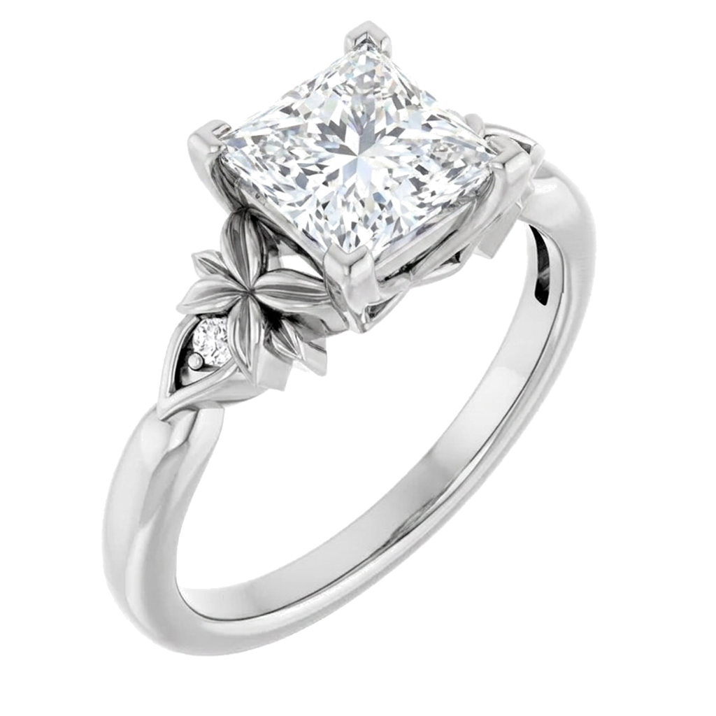 white-gold princess (angle 1)