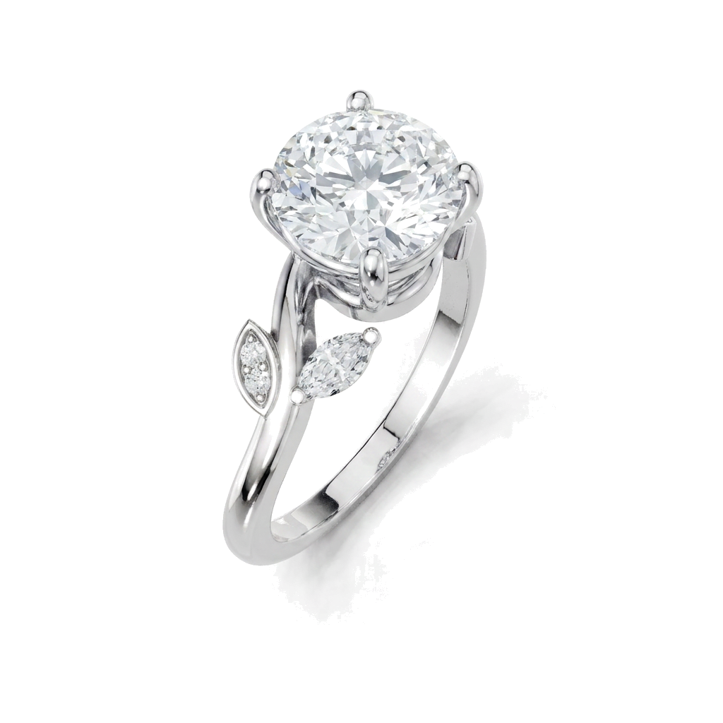 white-gold round (angle 1)