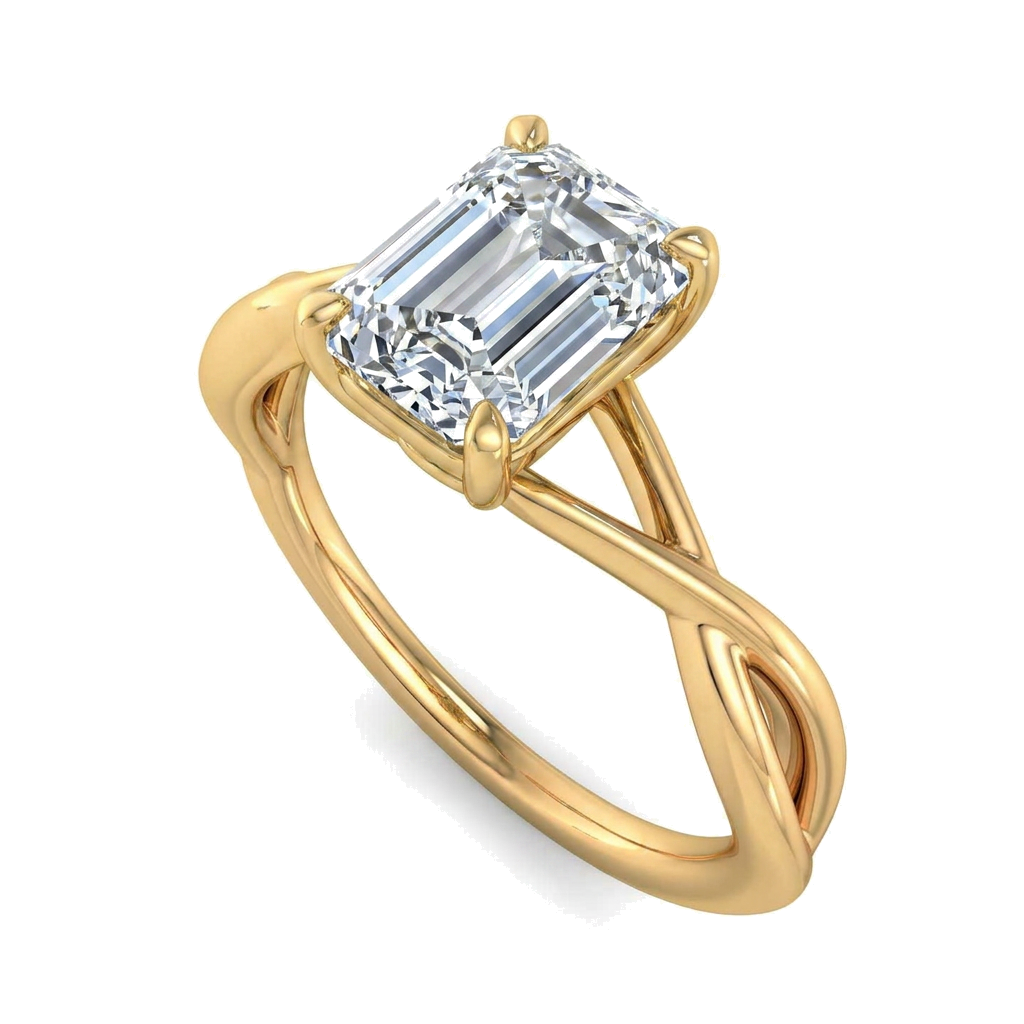 yellow-gold emerald (angle 1)