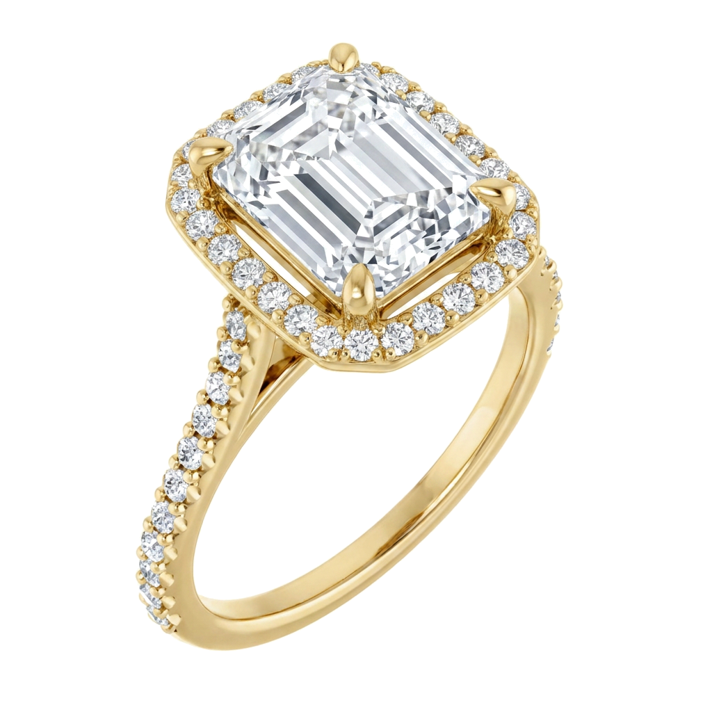 yellow-gold emerald (angle 1)