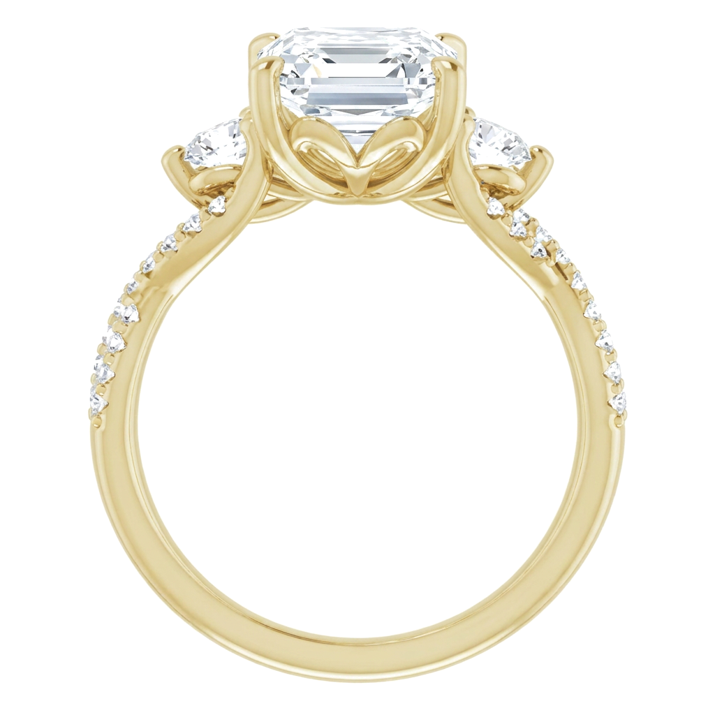 yellow-gold emerald