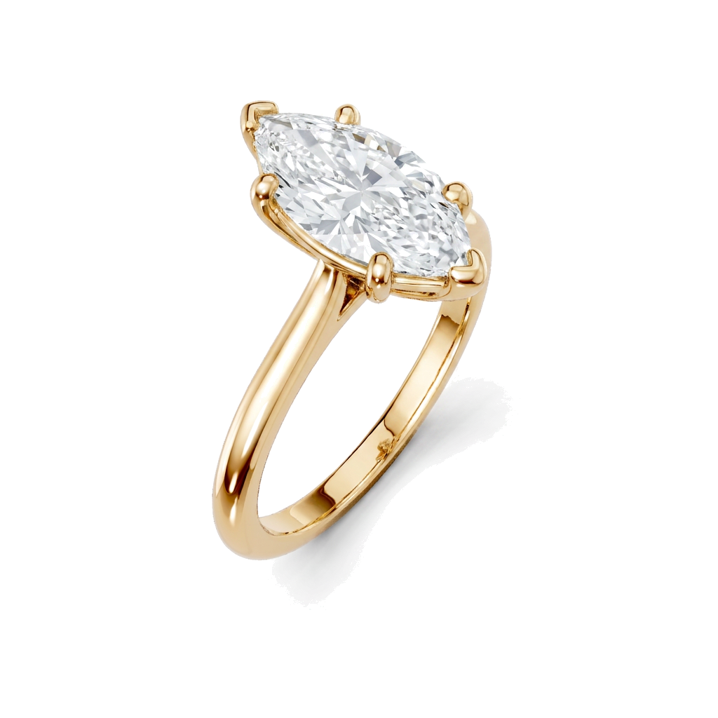 yellow-gold marquise (angle 1)