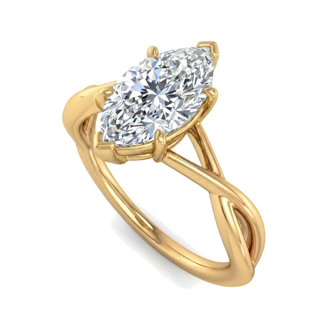 yellow-gold marquise (angle 1)